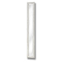 Antique White Frame Narrow Wall Mirror