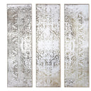 Antiqued Etched Trio Of Wall Mirrors
