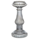 Smoked Midnight Medium Candle Pillar