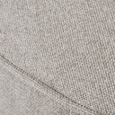 Lily Swivel Ottoman In Oatmeal Twill