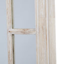 Washed Wood Framed Window Mirror