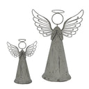 Rustic Metal Standing Angel