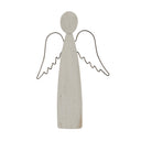 Whitewashed Rustic Standing Angel
