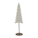 Whitewashed Tall Tree On Stand