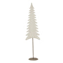Large Whitewashed Tall Tree On Stand