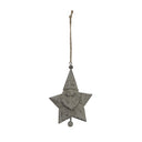 Rustic Hanging Santa Star