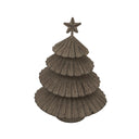 Rustic Metal Layered Tree With Star