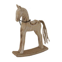 Natural Rustic Rocking Horse