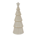 Large Alora Ceramic Snowy Layered Tree With Star