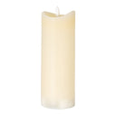 Luxe Collection Natural Glow 2.75x8 Cream Melted LED Candle