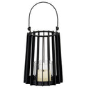 Lynk Small Lantern With Handle And Glass Candle Holder