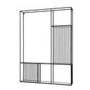 Axis Shelf Unit With Glass Shelves