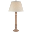 Solenne Table Lamp With Edged Linen Shade