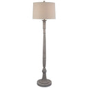 Stella Floor Lamp With Linen Shade