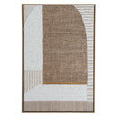 Petra Hand Painted Canvas In Frame