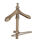 Antiqued Silver Valet Stand