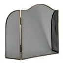 Antiqued Silver Large  Fire Screen