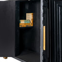 Antiqued Silver Fire Screen